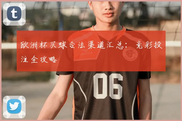 欧洲杯买球合法渠道汇总:竞彩投注全攻略